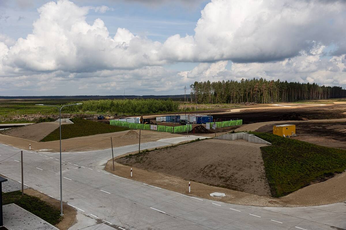 Rūdninkų karinio miestelio statybos