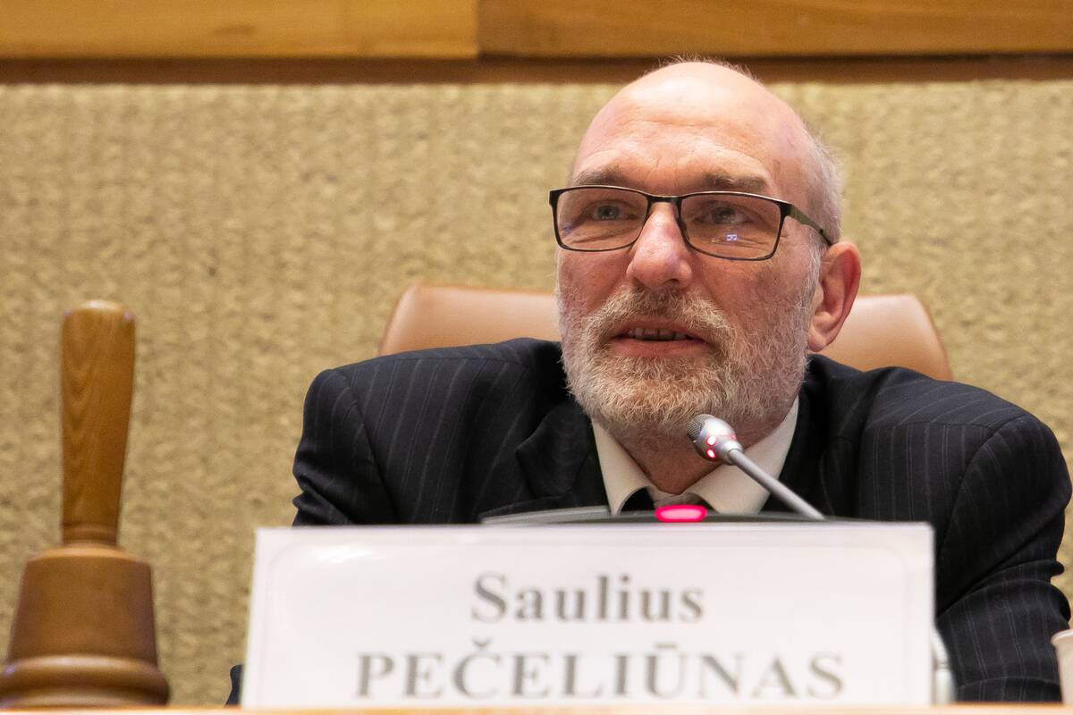 Lietuvos Nepriklausomybės Akto signataras Saulius Pečeliūnas