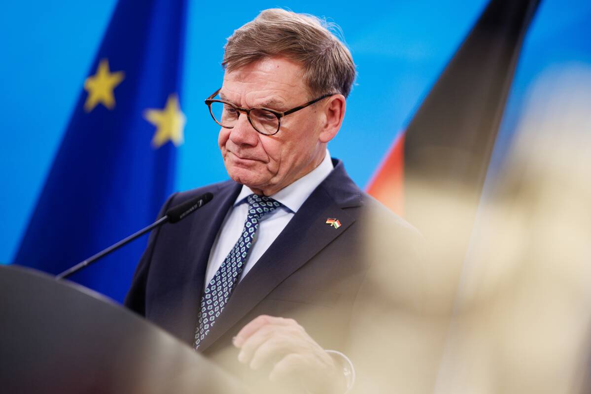Vokietijos užsienio reikalų ministras Johannas Wadephulas