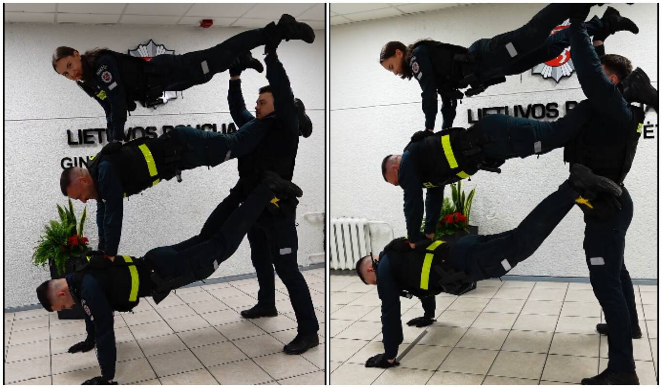 
<span>Policijos vaizdo įrašas patraukė dėmesį: naujo modelio „trikojis“</span>

