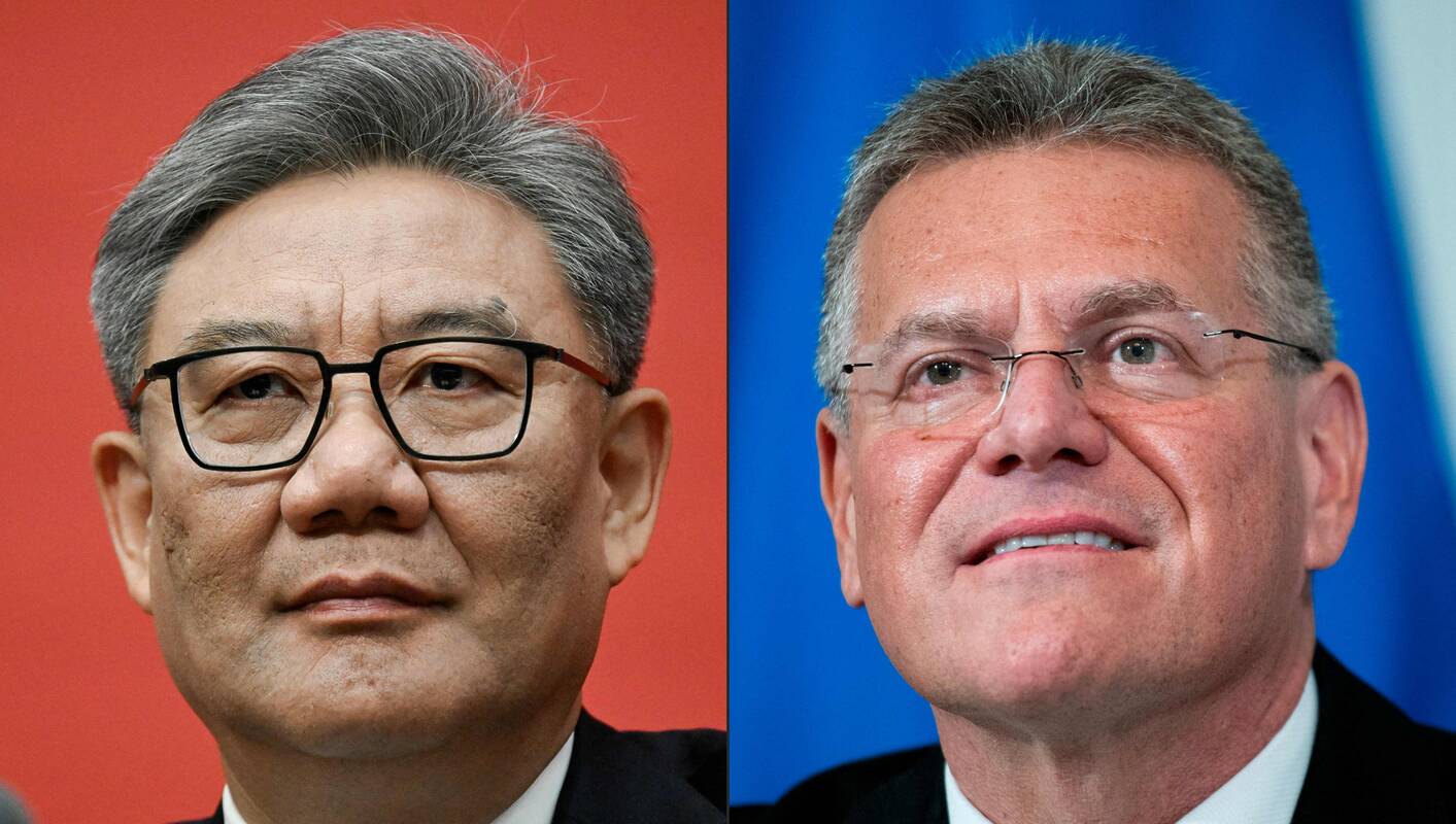 
<span>ES ir Kinijos prekybos įtampa: Briuselyje lankosi Kinijos prekybos ministras</span>
