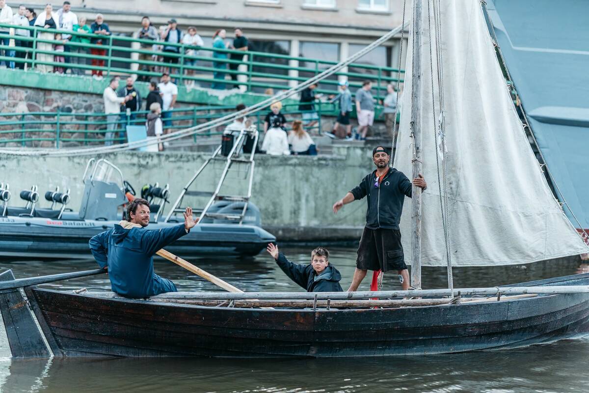 „Dangės flotilė“. Tradicinių ir istorinių laivų paradas
