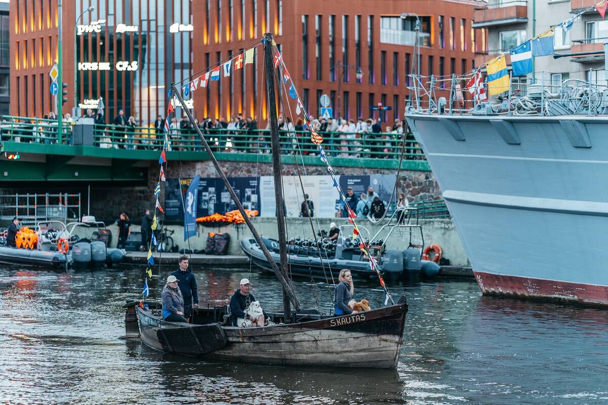 „Dangės flotilė“. Tradicinių ir istorinių laivų paradas