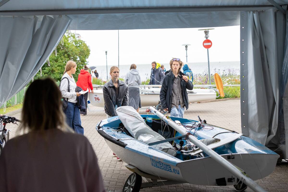 Prasidėjo Europos 420 ir 470 jachtų klasių jaunimo čempionatas