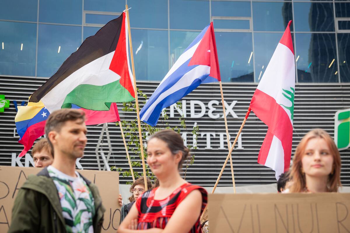 Vilniuje – protestas prieš planuojamą 327 medžių kirtimą ir gamtos niokojimą