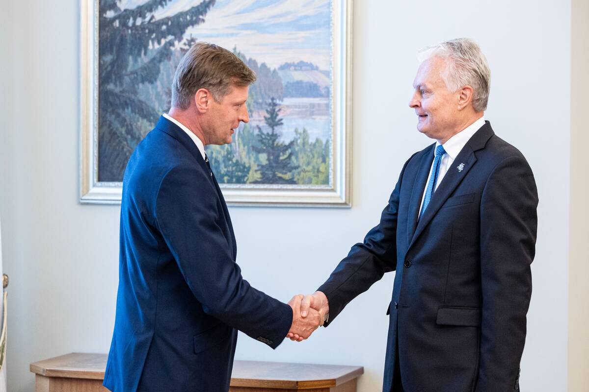 Prezidentas susitiko su kandidatu į žemės ūkio ministrus Kęstučiu Mažeika