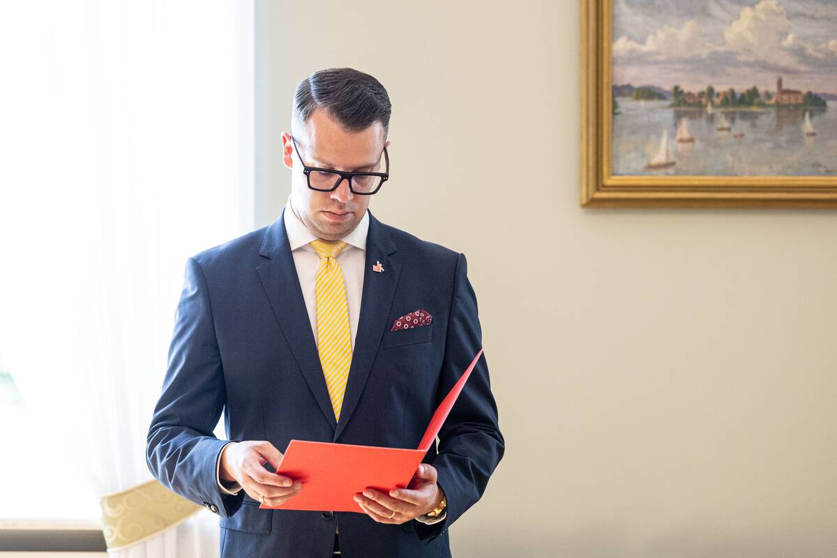 Prezidentas susitiko su kandidatu į kultūros ministrus Luku Alsiu