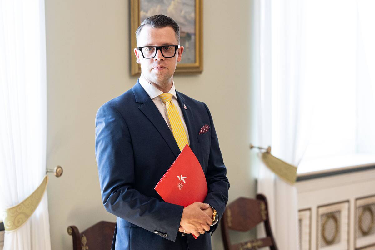 Prezidentas susitiko su kandidatu į kultūros ministrus Luku Alsiu