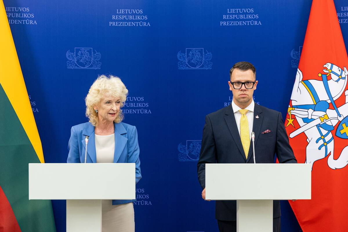 Prezidentas susitiko su kandidatu į kultūros ministrus Luku Alsiu