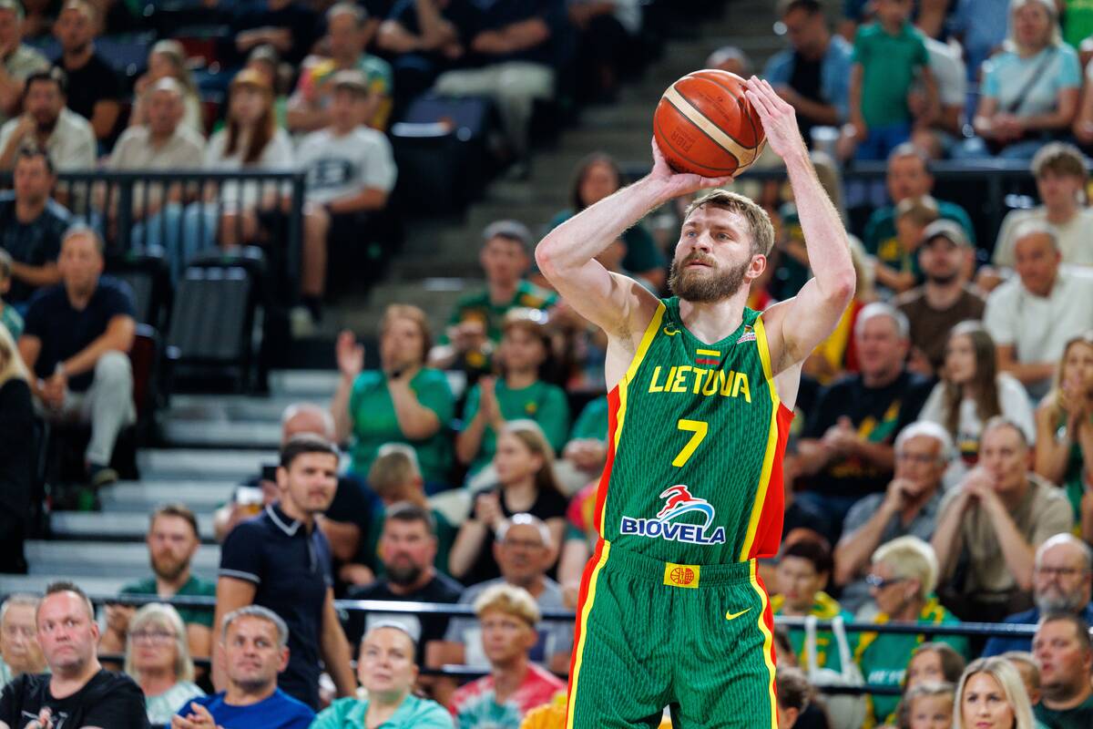 Pasaulio krepšinio čempionato atranka: Lietuva – Didžioji Britanija 105:85