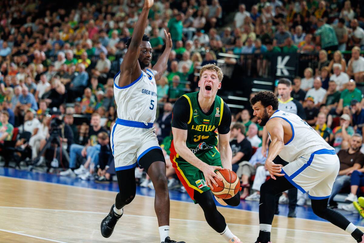 Pasaulio krepšinio čempionato atranka: Lietuva – Didžioji Britanija 105:85
