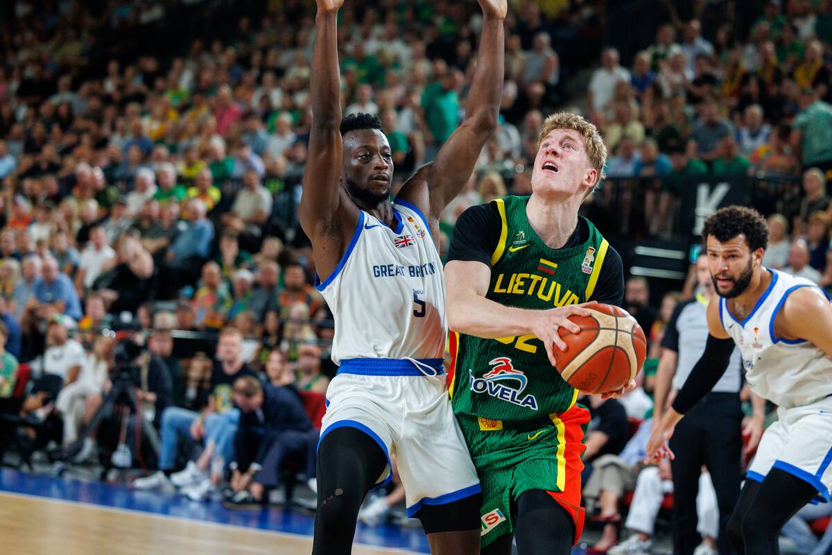Pasaulio krepšinio čempionato atranka: Lietuva – Didžioji Britanija 105:85