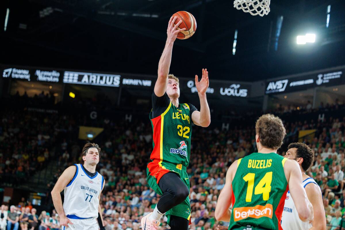 Pasaulio krepšinio čempionato atranka: Lietuva – Didžioji Britanija 105:85