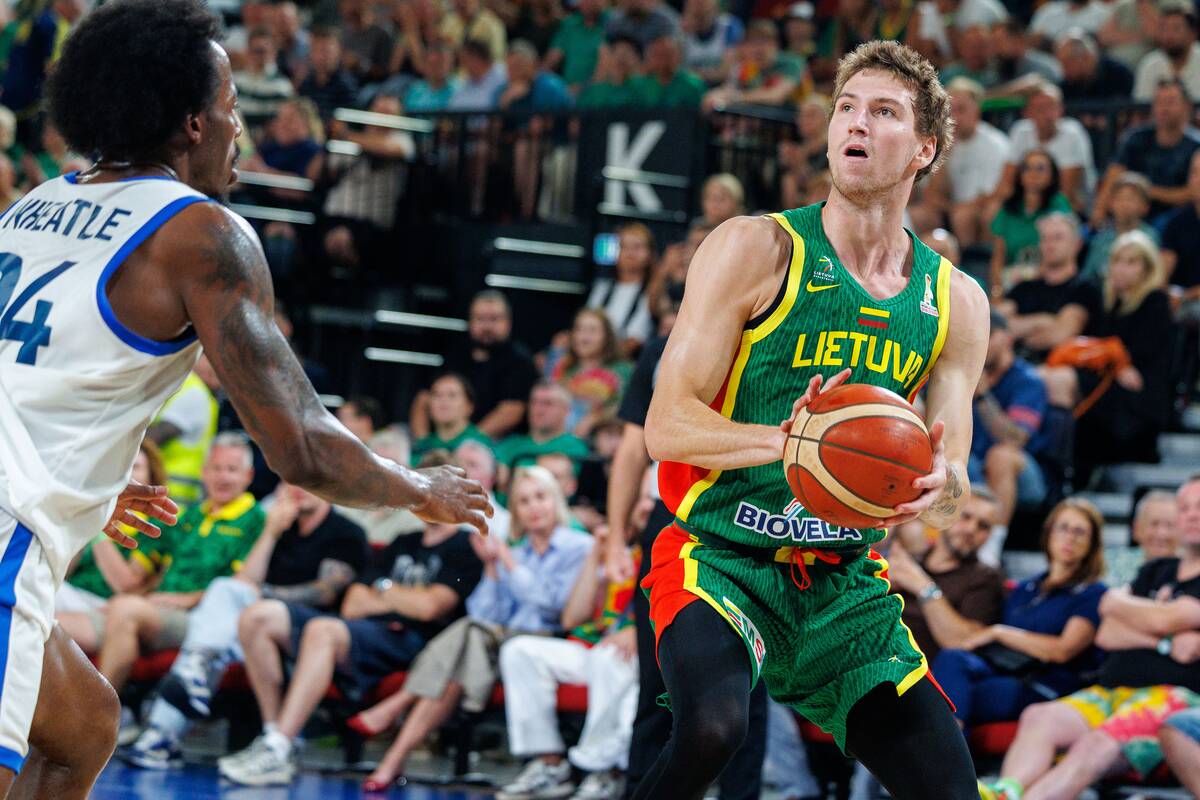 Pasaulio krepšinio čempionato atranka: Lietuva – Didžioji Britanija 105:85