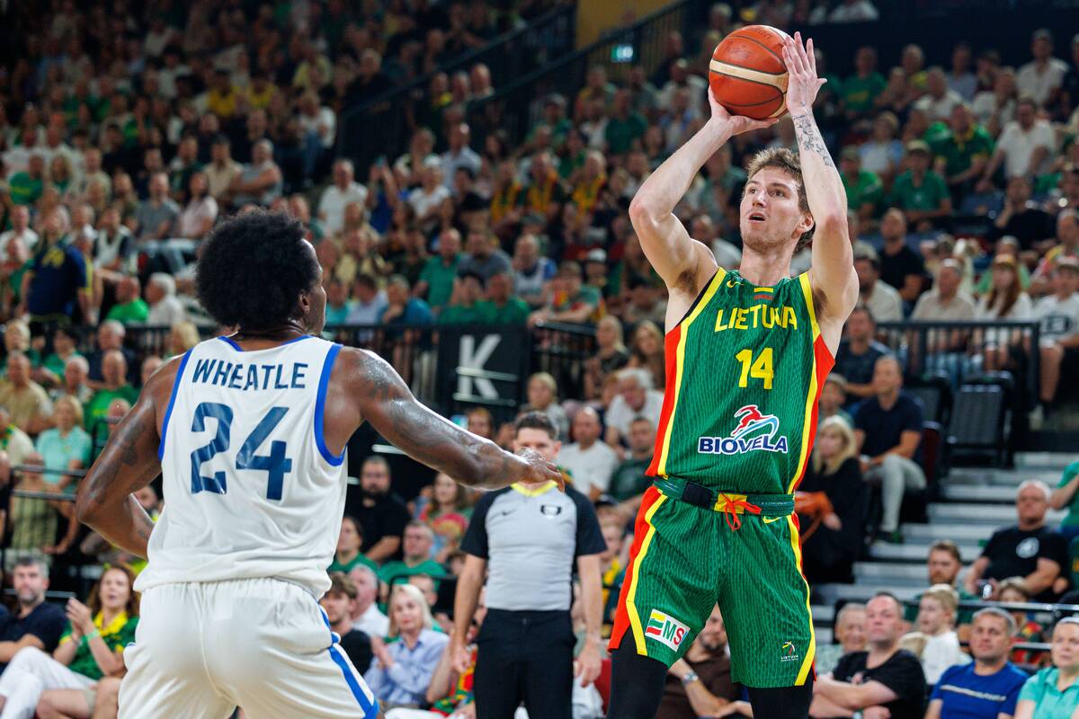 Pasaulio krepšinio čempionato atranka: Lietuva – Didžioji Britanija 105:85