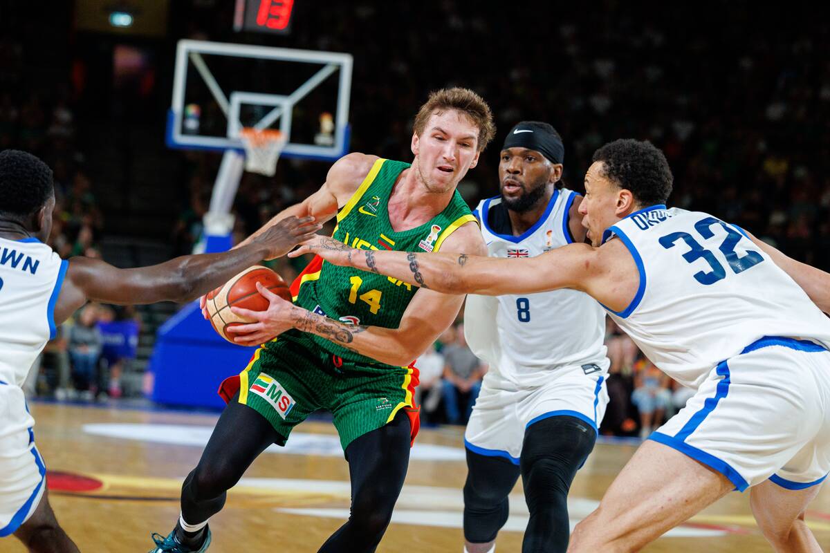 Pasaulio krepšinio čempionato atranka: Lietuva – Didžioji Britanija 105:85