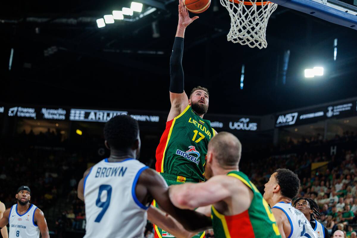 Pasaulio krepšinio čempionato atranka: Lietuva – Didžioji Britanija 105:85