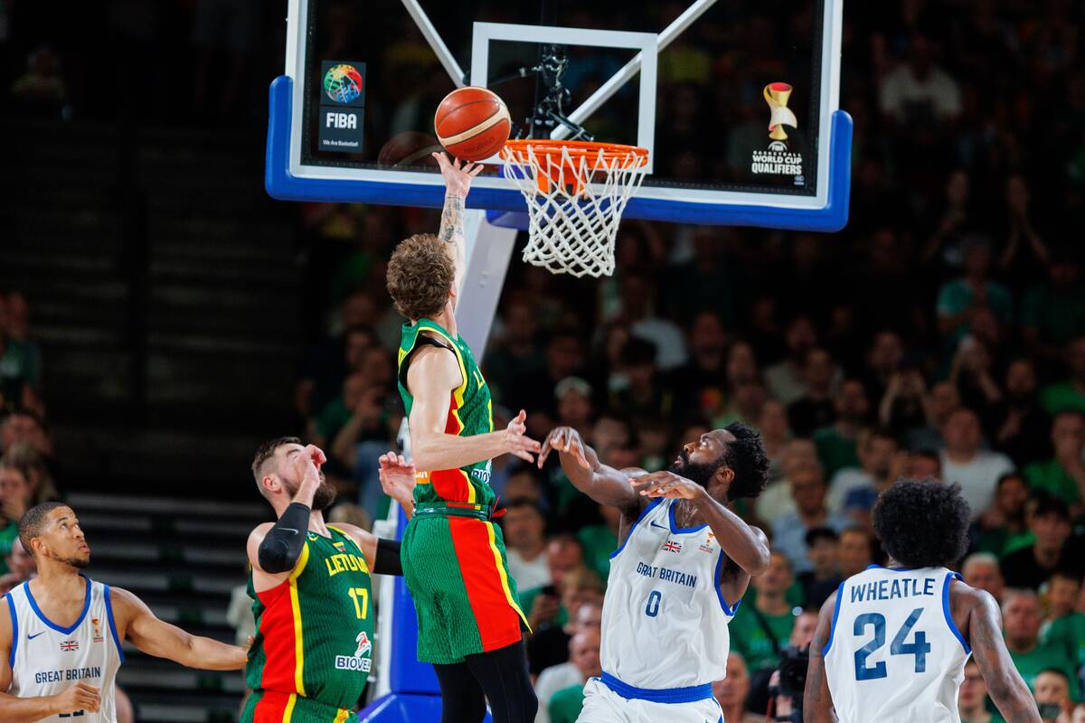 Pasaulio krepšinio čempionato atranka: Lietuva – Didžioji Britanija 105:85