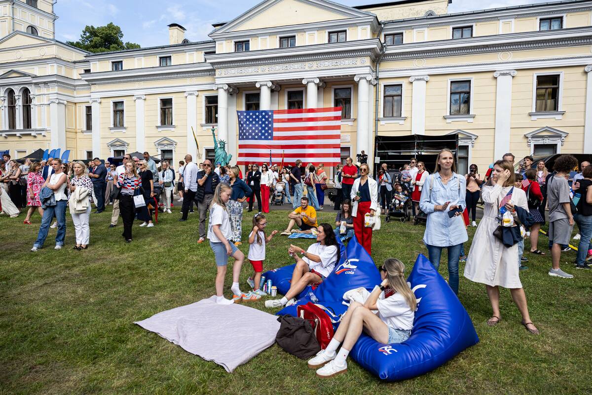 Lietuvoje surengta 250-ųjų JAV Nepriklausomybės dienos metinių minėjimo šventė