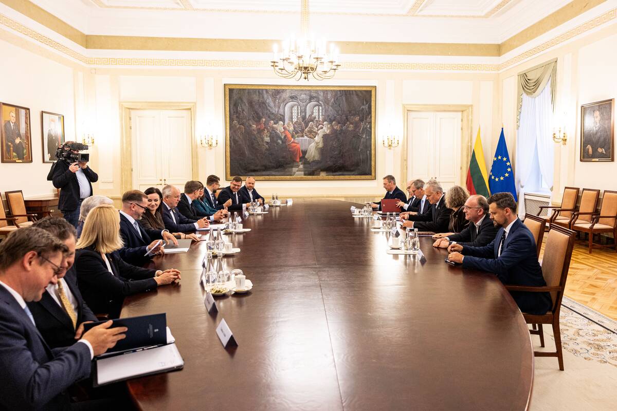 Susitikimas nacionalinio saugumo klausimams aptarti