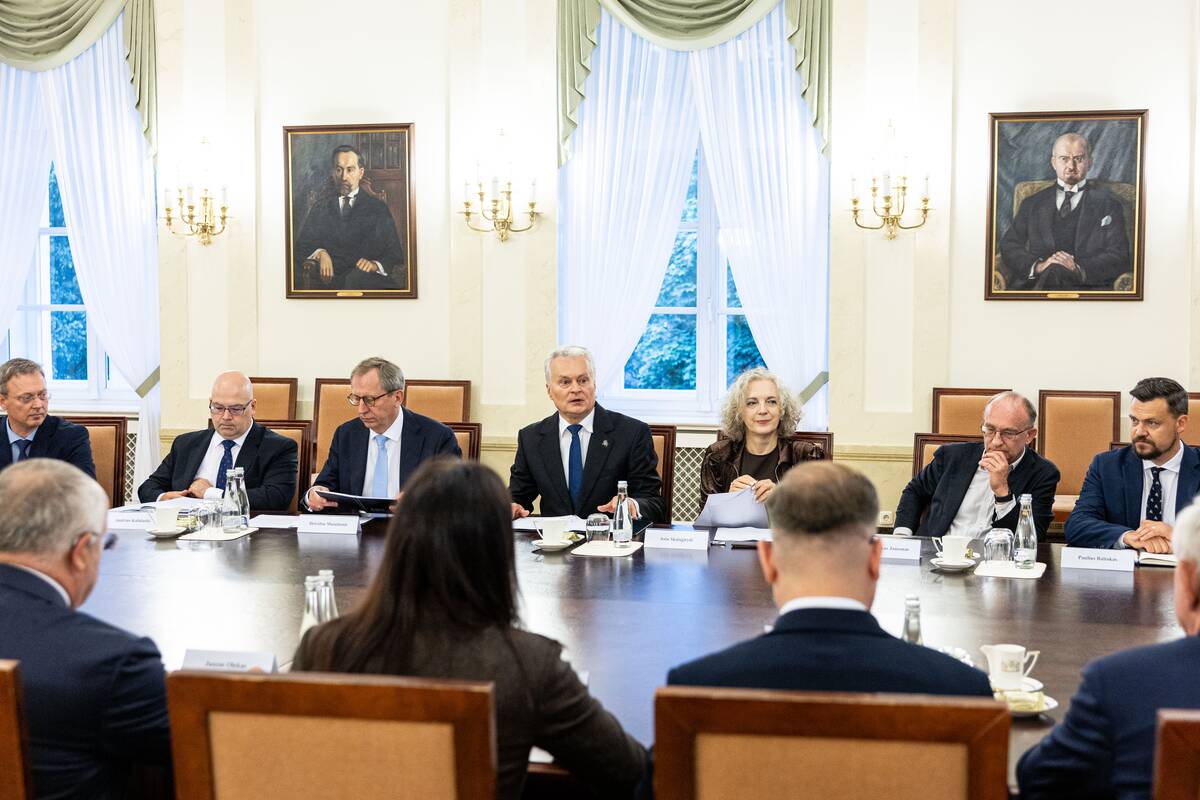 Susitikimas nacionalinio saugumo klausimams aptarti