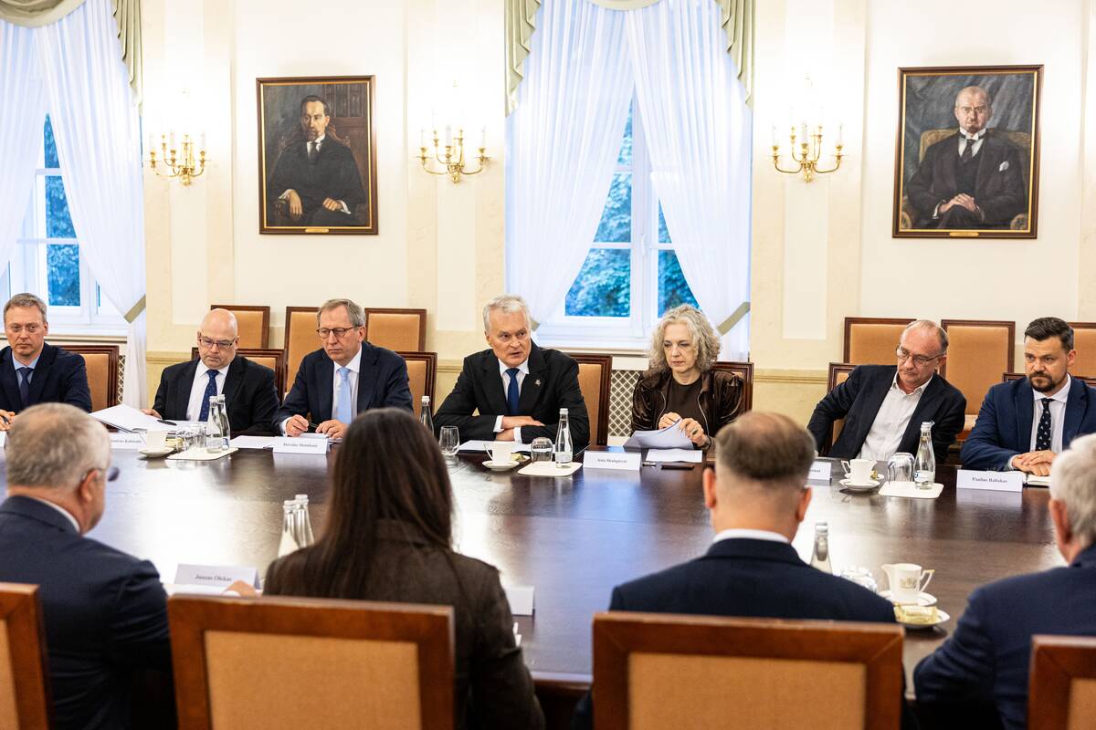 Susitikimas nacionalinio saugumo klausimams aptarti
