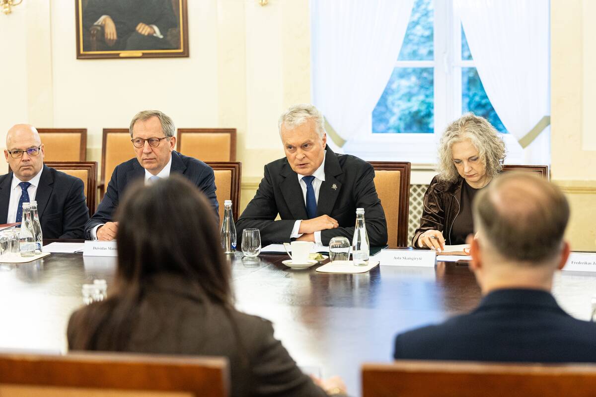 Susitikimas nacionalinio saugumo klausimams aptarti