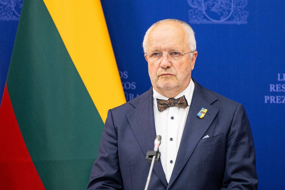 Prezidento ir Seimo pirmininko spaudos konferencija 