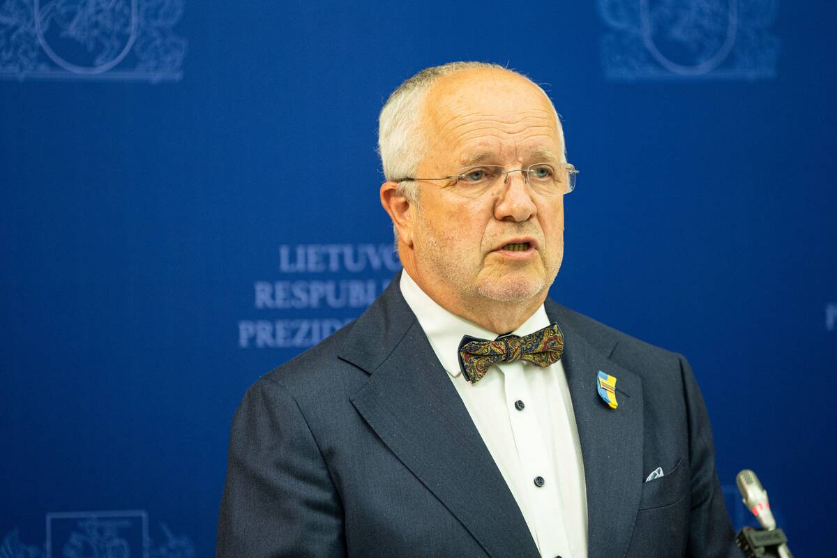Prezidento ir Seimo pirmininko spaudos konferencija 