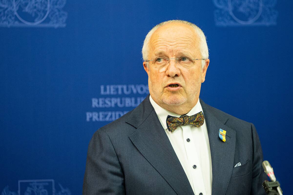 Prezidento ir Seimo pirmininko spaudos konferencija 