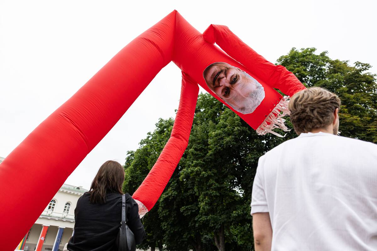 Laisvės partijos protestas prieš Katelyno paskyrimą į vidaus reikalų ministrus