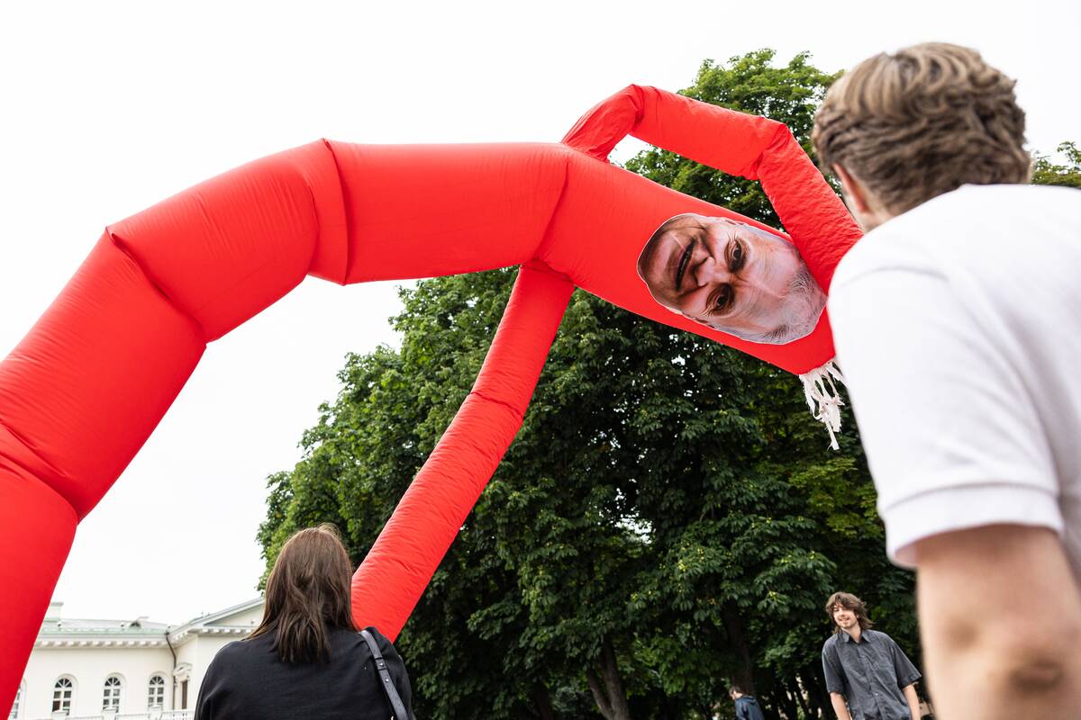 Laisvės partijos protestas prieš Katelyno paskyrimą į vidaus reikalų ministrus