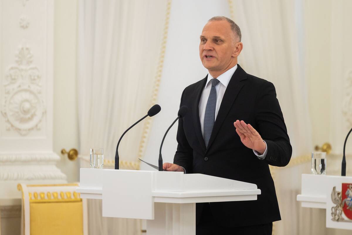 Valstybės apdovanojimų įteikimo ceremonija