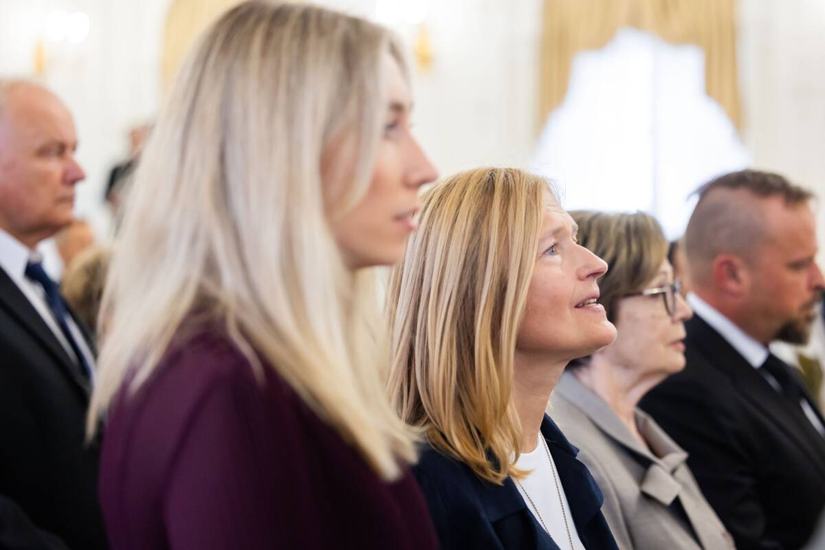 Valstybės apdovanojimų įteikimo ceremonija