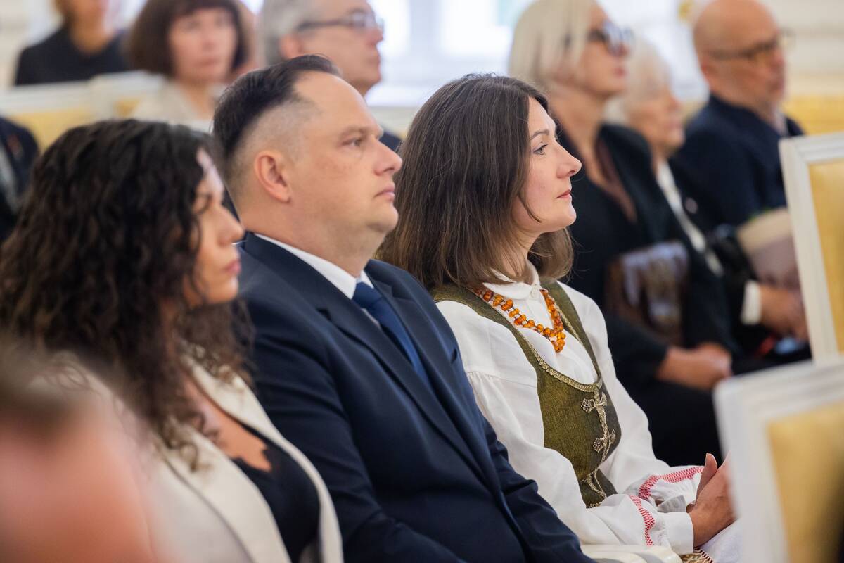 Valstybės apdovanojimų įteikimo ceremonija