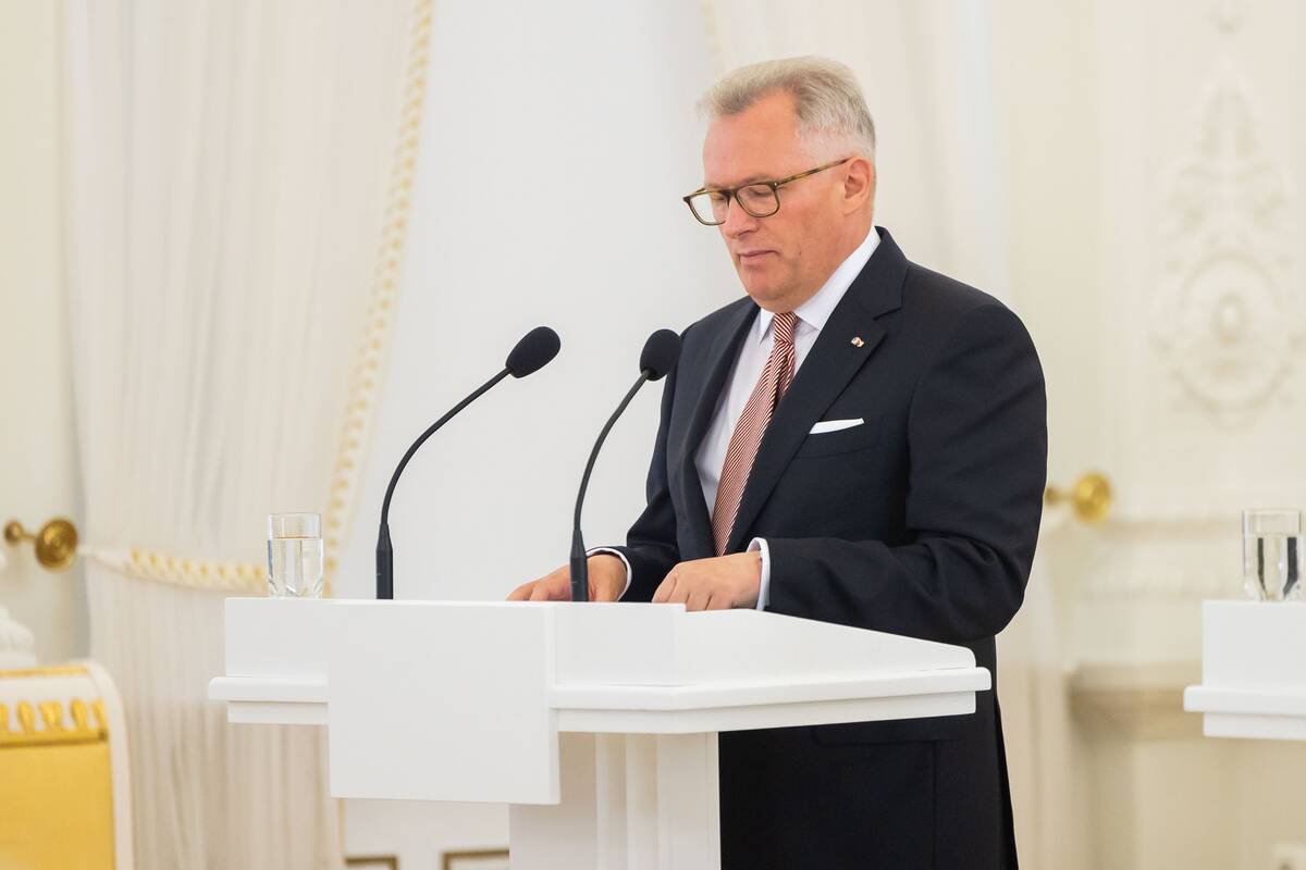 Valstybės apdovanojimų įteikimo ceremonija