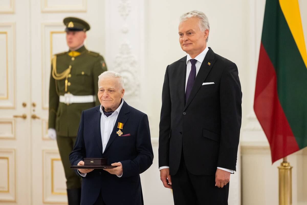 Valstybės apdovanojimų įteikimo ceremonija