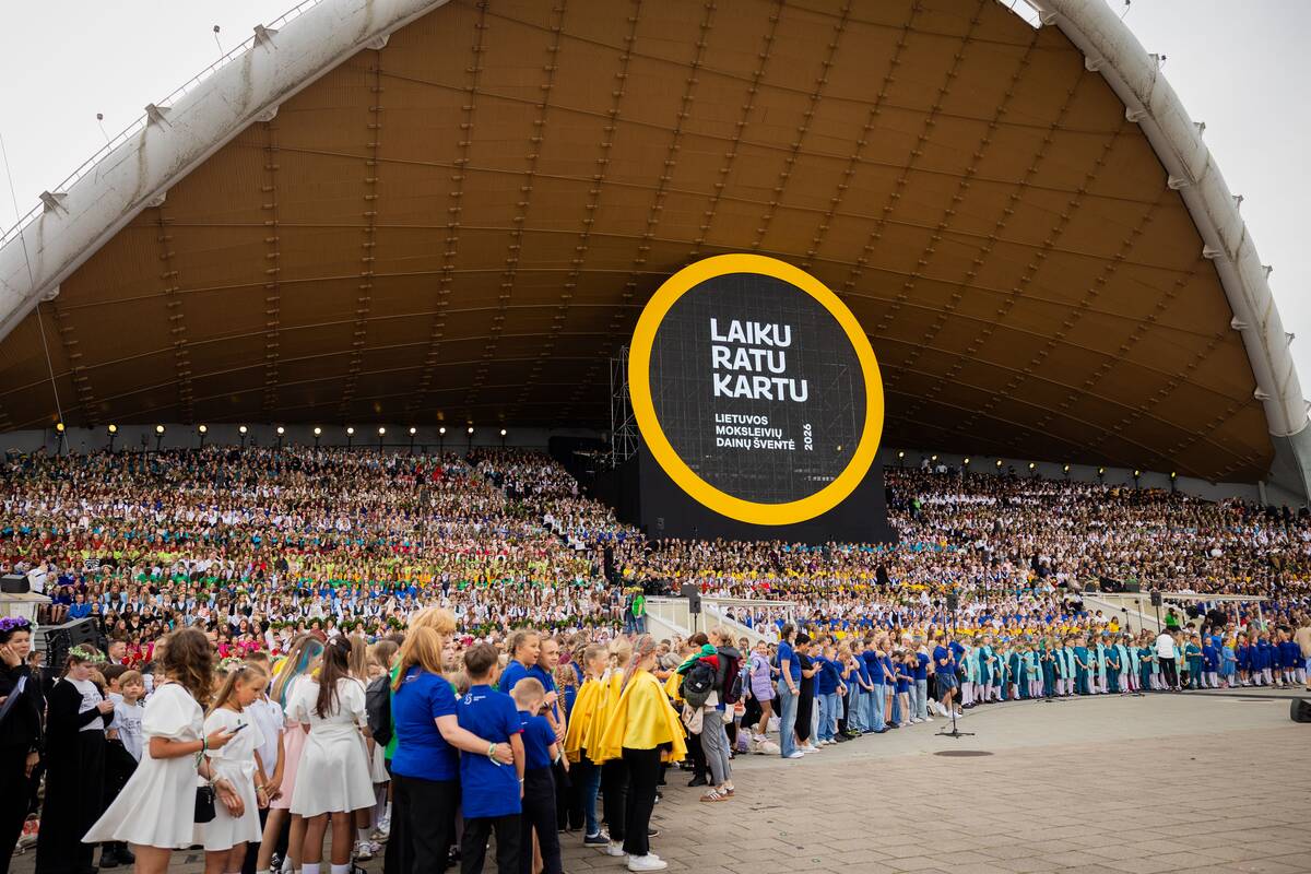 Dainų diena „Laiku. Ratu. Kartu“ Vingio parke