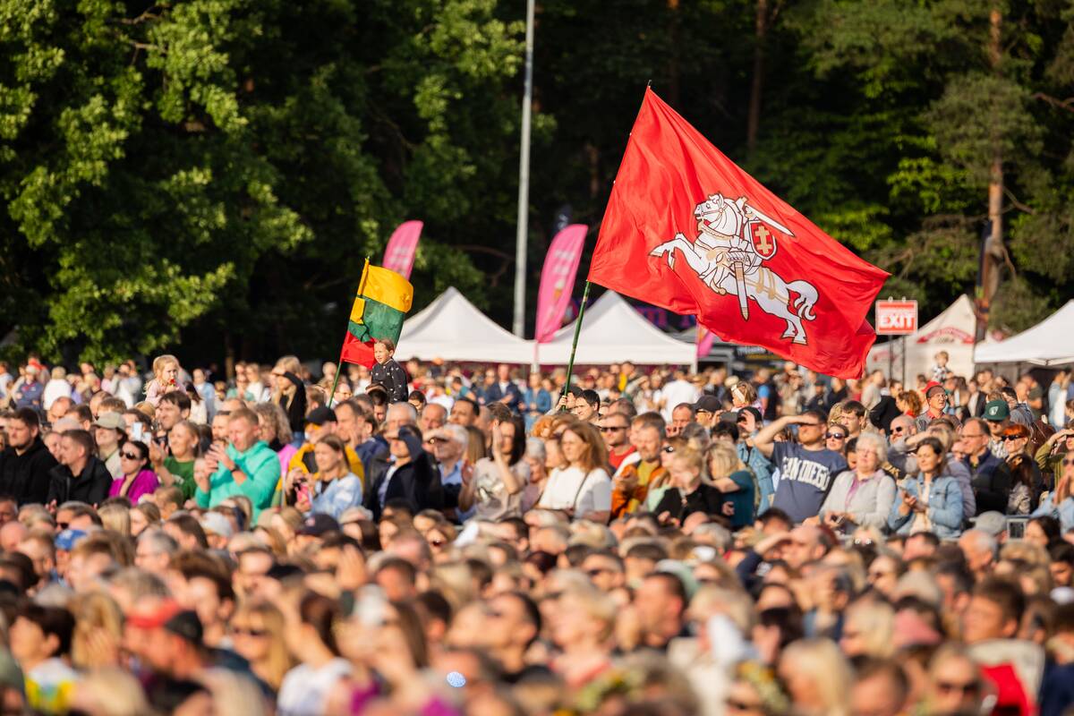 Dainų diena „Laiku. Ratu. Kartu“ Vingio parke