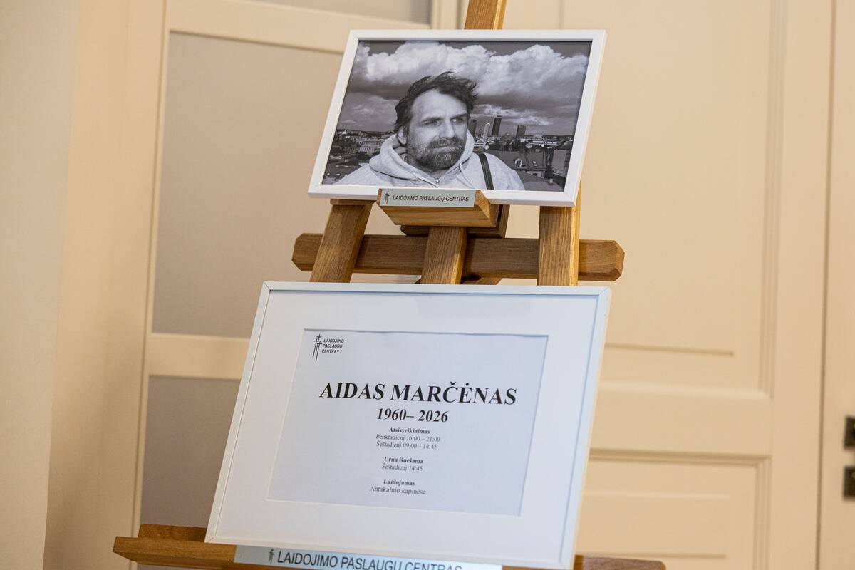 Vilniuje – atsisveikinimas su poetu Aidu Marčėnu