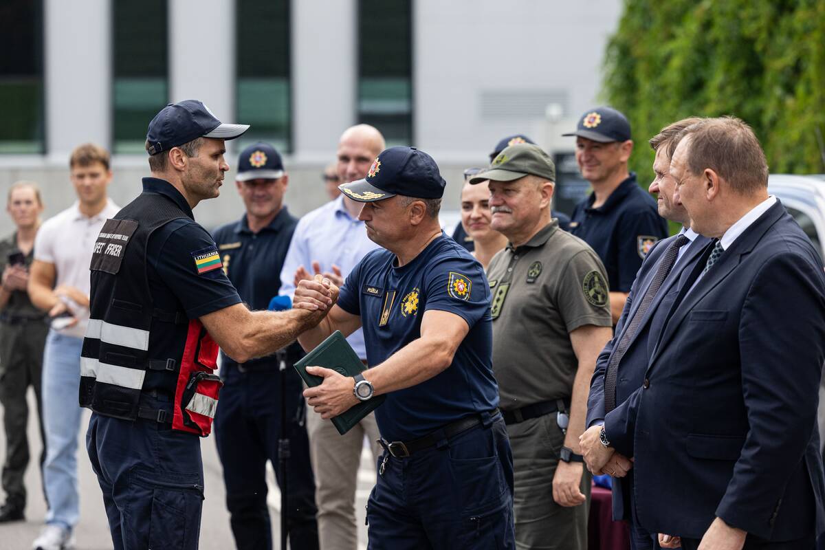 Lietuvos gelbėtojai grįžo iš Venesuelos