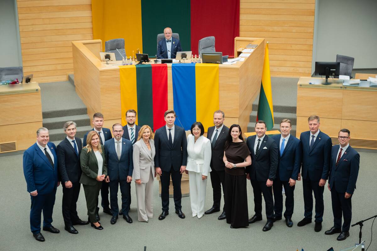 Mindaugo Sinkevičiaus ir jo vadovaujamo Ministrų kabineto narių priesaikos