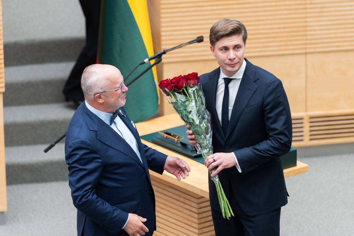 Mindaugo Sinkevičiaus ir jo vadovaujamo Ministrų kabineto narių priesaikos