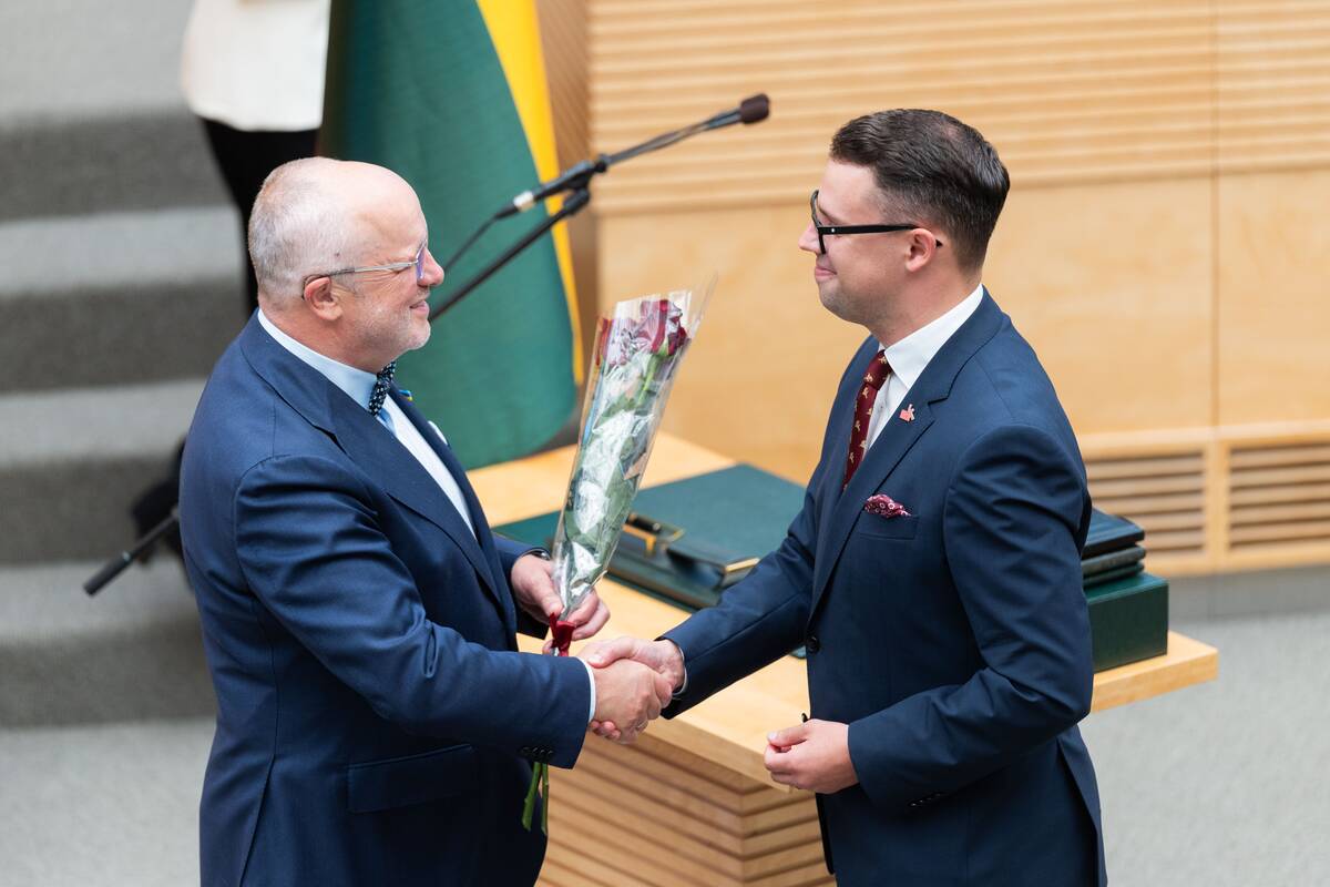Mindaugo Sinkevičiaus ir jo vadovaujamo Ministrų kabineto narių priesaikos