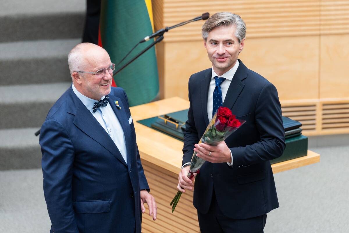 Mindaugo Sinkevičiaus ir jo vadovaujamo Ministrų kabineto narių priesaikos