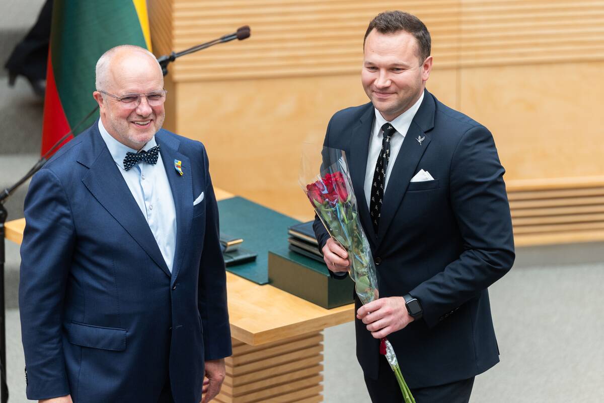Mindaugo Sinkevičiaus ir jo vadovaujamo Ministrų kabineto narių priesaikos
