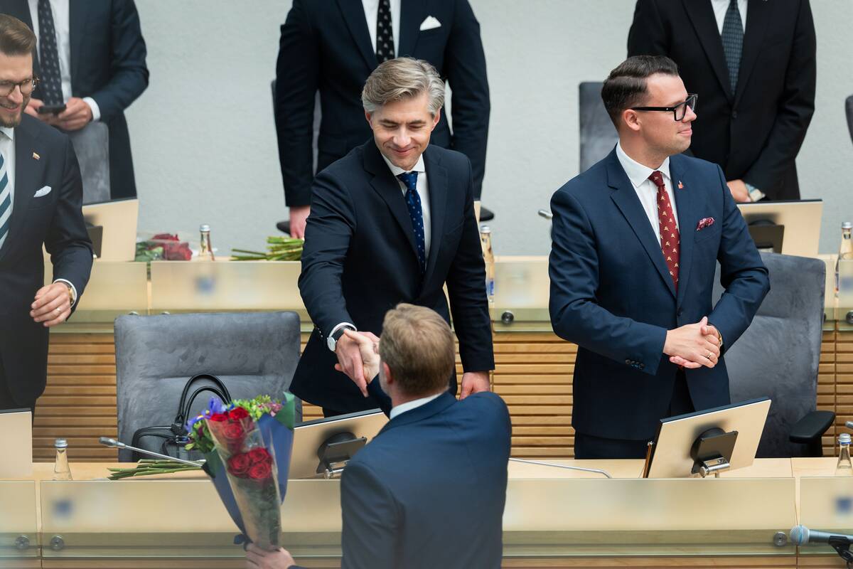 Mindaugo Sinkevičiaus ir jo vadovaujamo Ministrų kabineto narių priesaikos