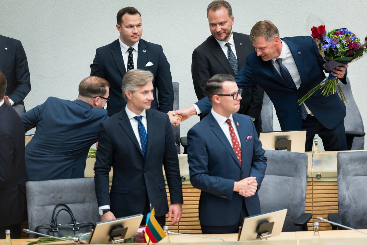 Mindaugo Sinkevičiaus ir jo vadovaujamo Ministrų kabineto narių priesaikos