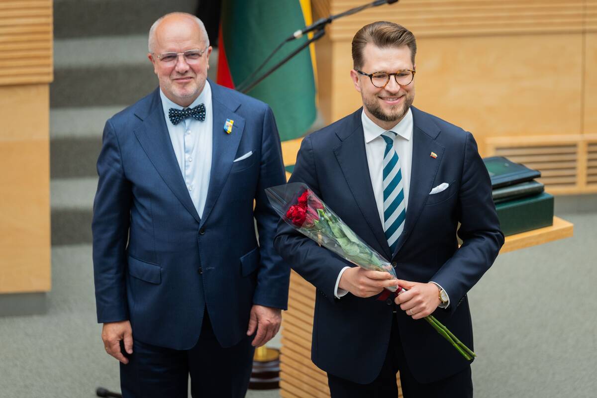 Mindaugo Sinkevičiaus ir jo vadovaujamo Ministrų kabineto narių priesaikos
