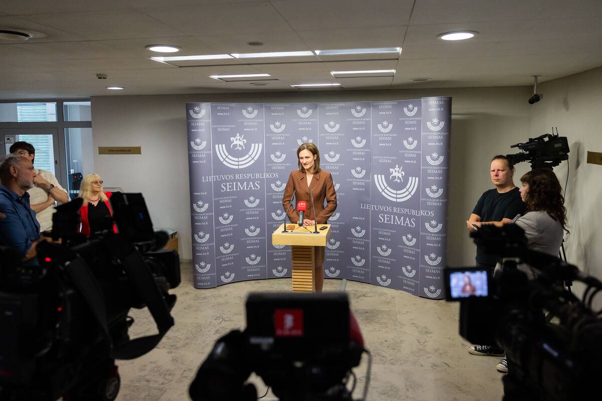 Seimas tvirtina XXI Vyriausybės programą